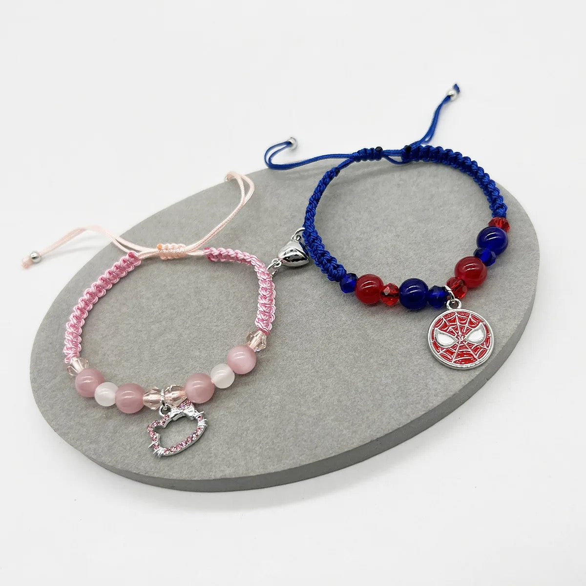 HK & SPIDER BRACELET SET