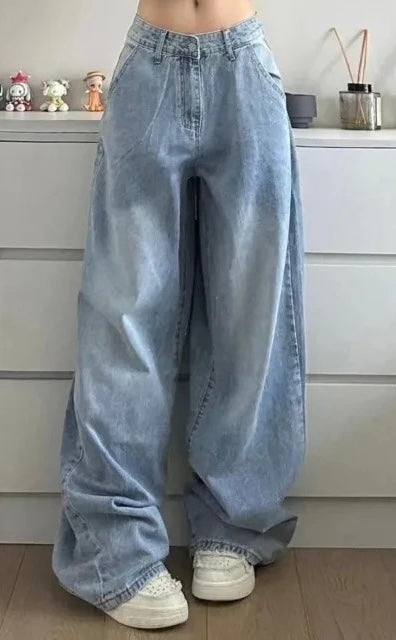 HK BACK POCKET PRINT JEANS