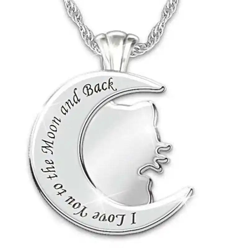 HK MOON NECKLACE