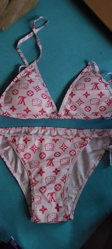 HK PINK DESIGN BIKINI