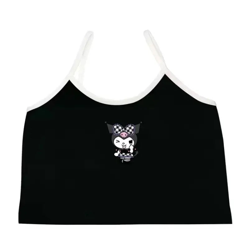 KU BLACK AND WHITE TEE