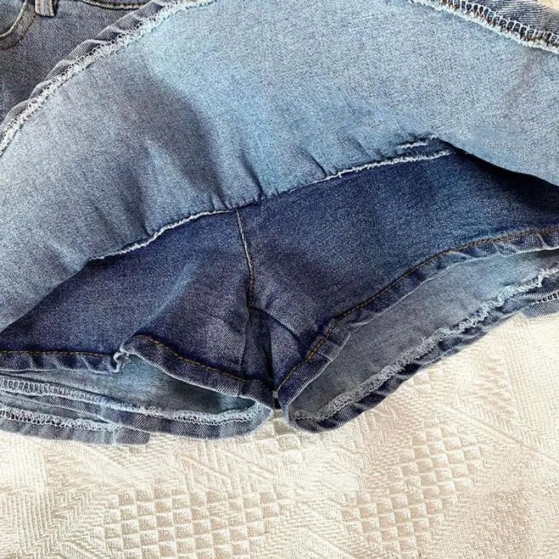 HK DENIM SKORT