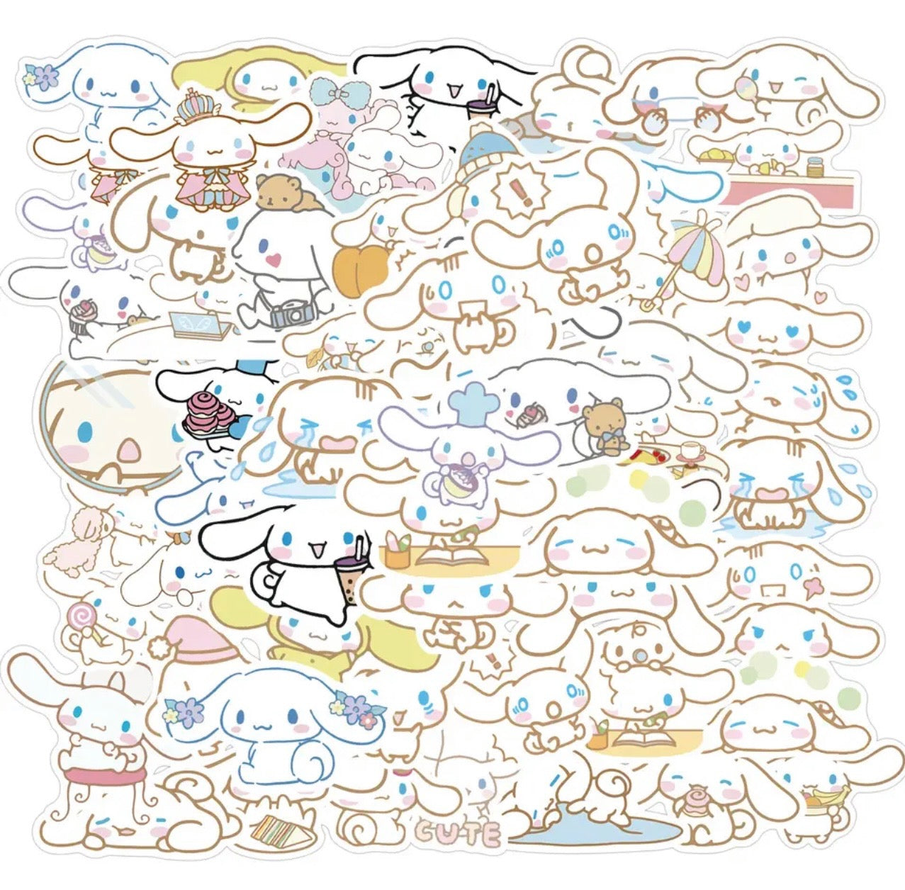 SAN STICKER SET - 50PCS