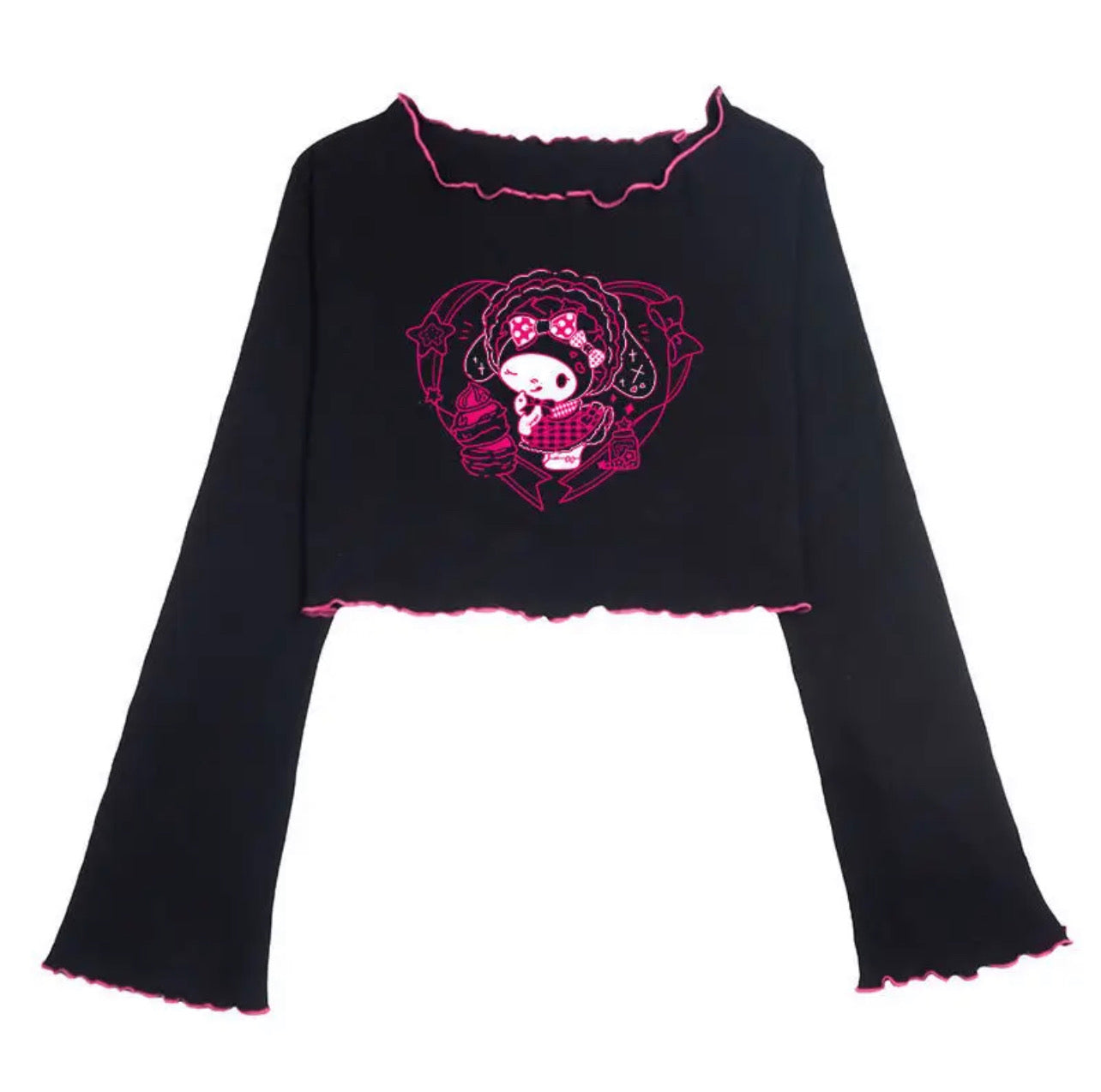 SAN BLACK LONG SLEEVE TEE