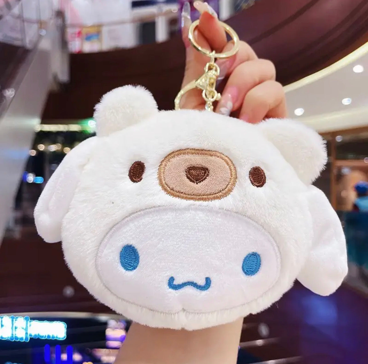 SAN HEAD PLUSH KEYCHAIN