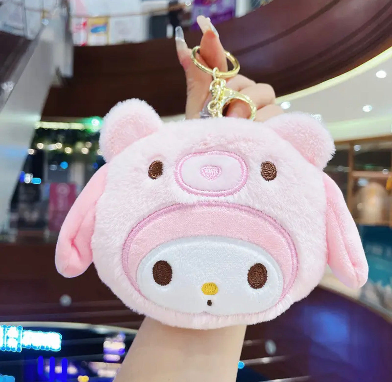 SAN HEAD PLUSH KEYCHAIN