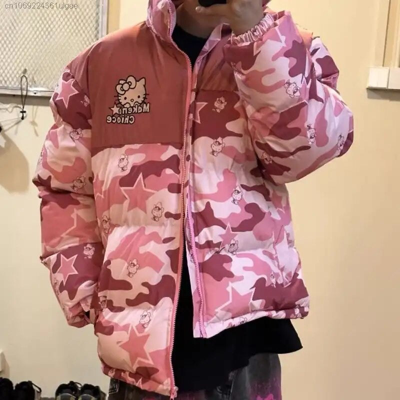 PINK HK CARGO COAT