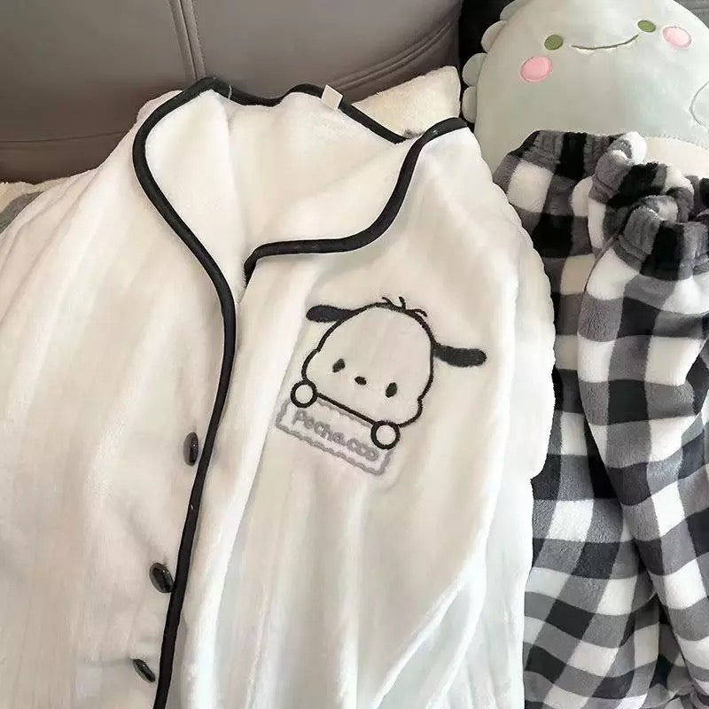 PO FLUFFY PYJAMA SET