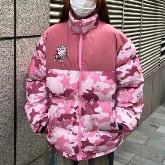 PINK HK CARGO COAT
