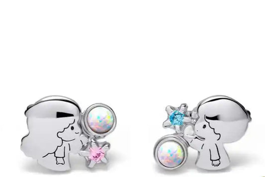LTS opal gemstone earrings