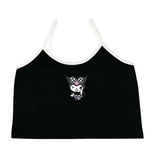 KU BLACK AND WHITE TEE