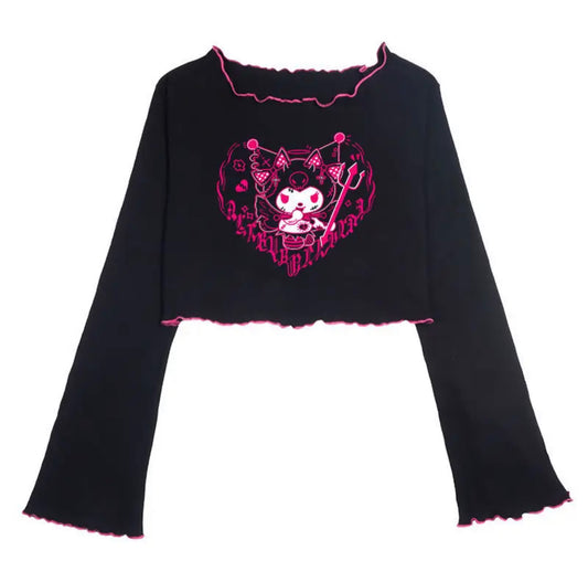 SAN BLACK LONG SLEEVE TEE