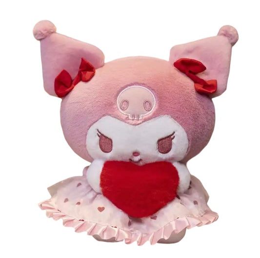 KU HEART PLUSH